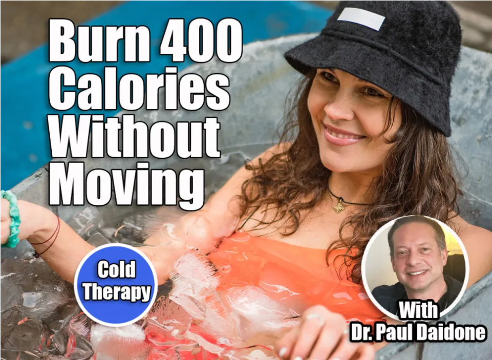 Cold therapy: The magic secret to easily burn 400 calories a day